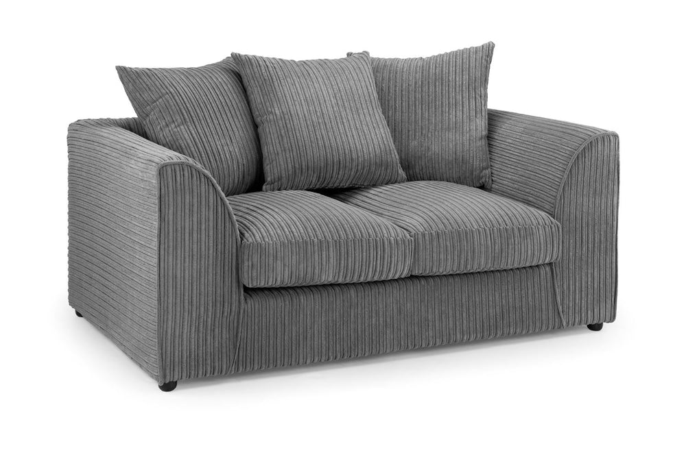 Harley Jumbo Sofa Grey 2 Seater - Xshowhome