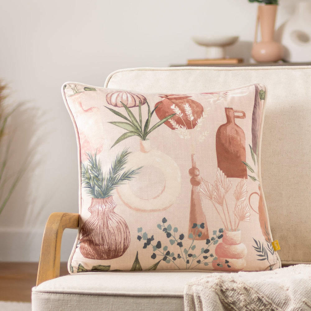Earthen 43x43 Feather Filled Cushion Natural - Canwell Interiors Limited - Riva