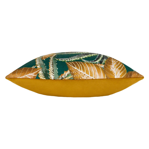 Ebon Wilds Jahi 43x43 Feather Filled Cushion Emerald - Canwell Interiors Limited - Riva