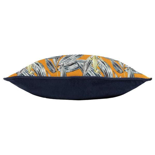 Ebon Wilds Nkiru 30x50 Feather Filled Cushion Saffron - Canwell Interiors Limited - Riva