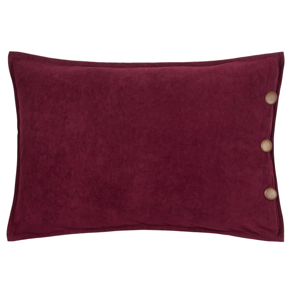 Effron 35x50 Feather Filled Cushion Cherry - Canwell Interiors Limited - Riva