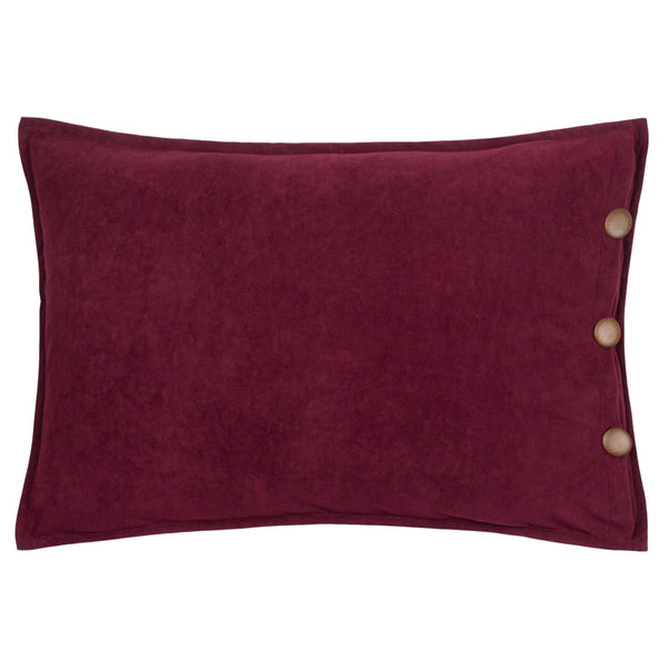 Effron 35x50 Feather Filled Cushion Cherry - Canwell Interiors Limited - Riva