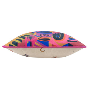 Eivissa 43x43 Feather Filled Cushion Multi - Canwell Interiors Limited - Riva