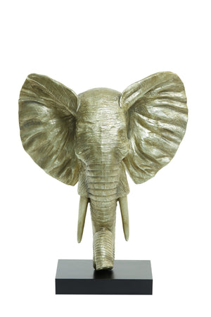 ELEPHANT Ornament — Light Gold - Canwell Interiors Limited - Light & Living
