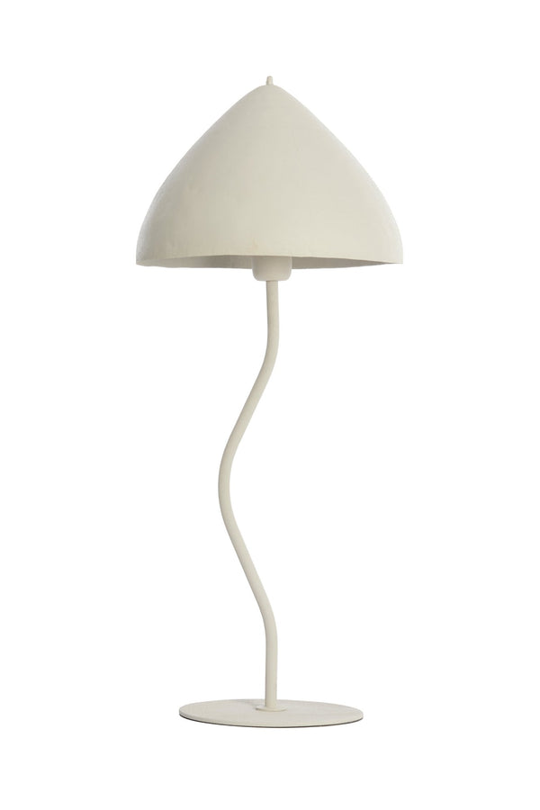 ELIMO Table Lamp — Matt Cream - Canwell Interiors Limited - Light & Living