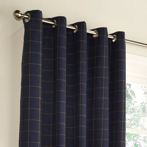 Ellis 168x183 R/top Curt Navy - Canwell Interiors Limited - Riva
