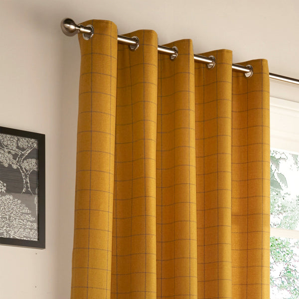 Ellis 168x183 R/top Curt Ochre - Canwell Interiors Limited - Riva