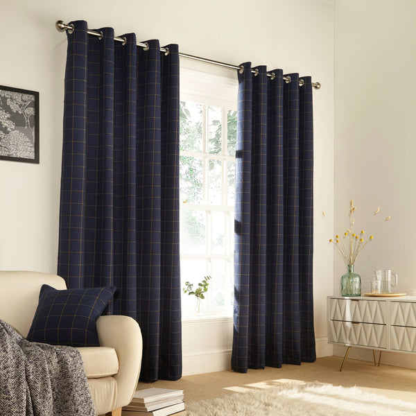 Ellis 168x229 R/top Curt Navy - Canwell Interiors Limited - Riva