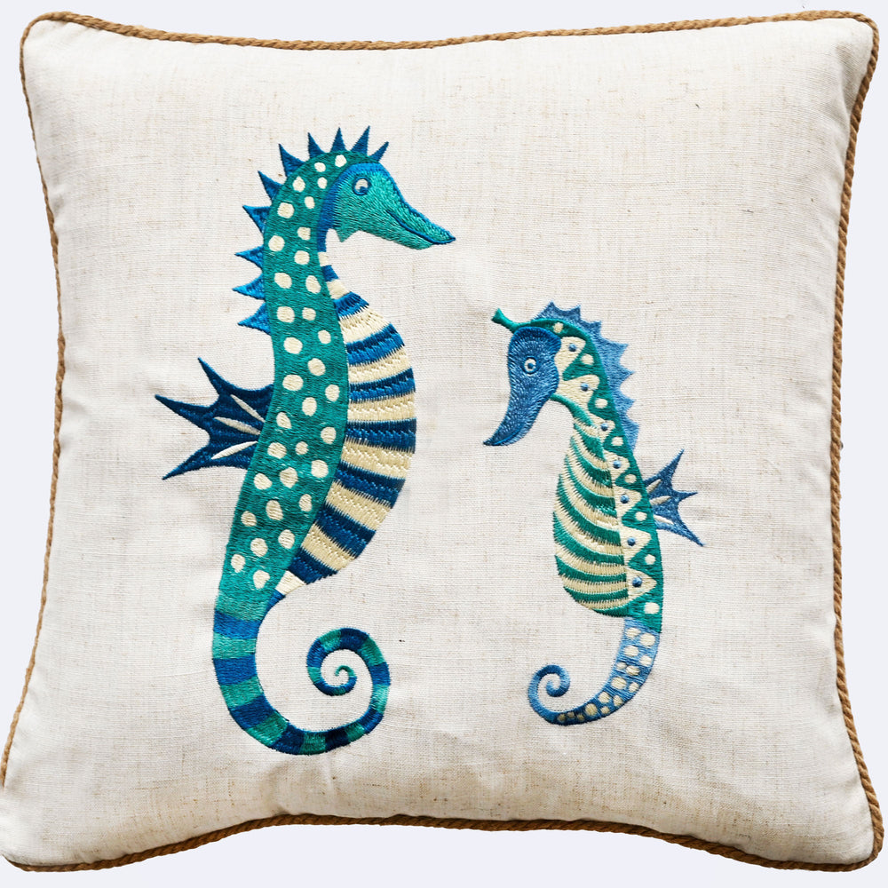 Emb Sea Horses - XShowhome Limited - Malini