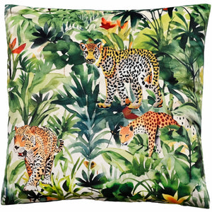 Emb Tigers in the Jungle Print 45x45 - Canwell Interiors Limited - Malini
