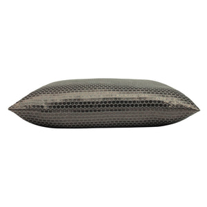 Emboss 55x55 Feather Filled Cushion Moleskin - Canwell Interiors Limited - Riva