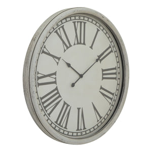 Embossed Wall Clock with Glass - Canwell Interiors Limited - Hills