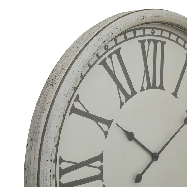 Embossed Wall Clock with Glass - Canwell Interiors Limited - Hills