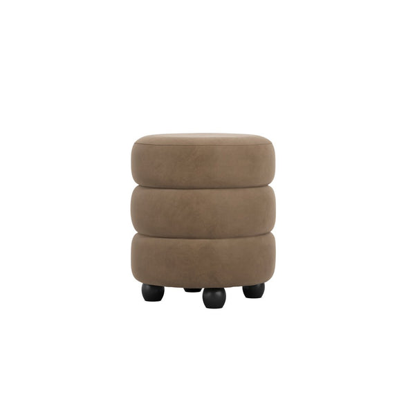 Emi Mole & Black Pouffe - Canwell Interiors Limited - Canwell