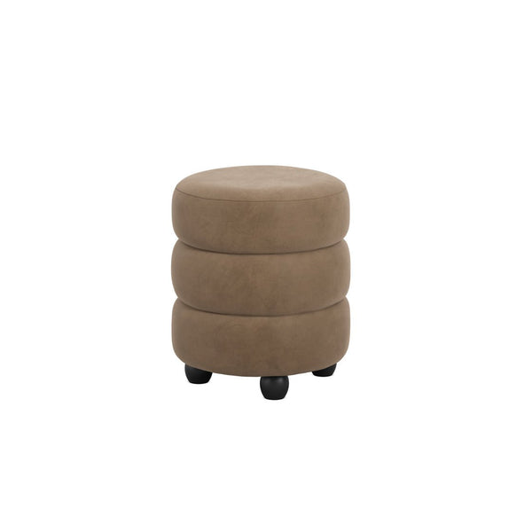Emi Mole & Black Pouffe - Canwell Interiors Limited - Canwell