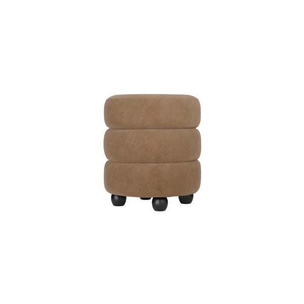 Emi Mole & Black Pouffe - Canwell Interiors Limited - Canwell