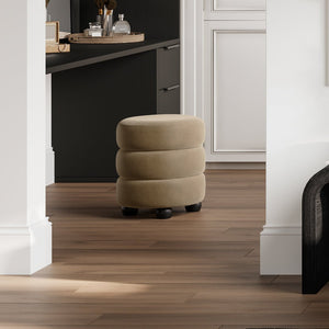 Emi Mole & Black Pouffe - Canwell Interiors Limited - Canwell