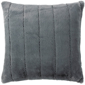 Empress Feather Filled Cushion 45x45 Charcoal - Canwell Interiors Limited - Riva