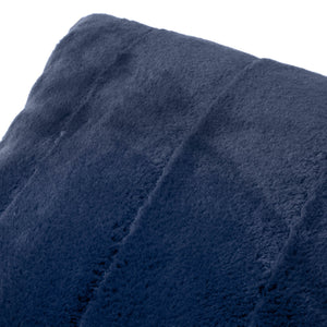 Empress Feather Filled Cushion 45x45 Navy - Canwell Interiors Limited - Riva