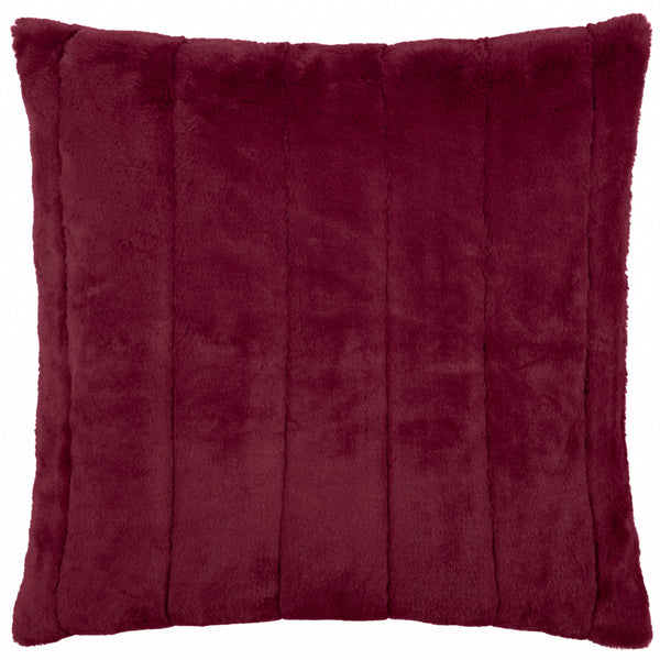 Empress Feather Filled Cushion 45x45 Ruby - XShowhome Limited - Riva