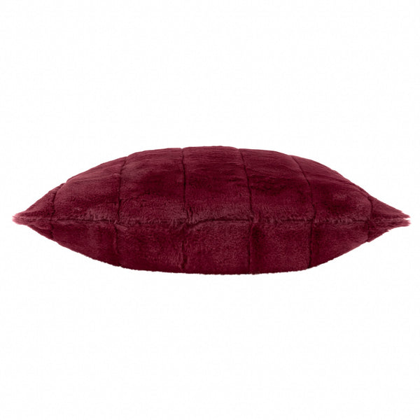 Empress Feather Filled Cushion 45x45 Ruby - XShowhome Limited - Riva
