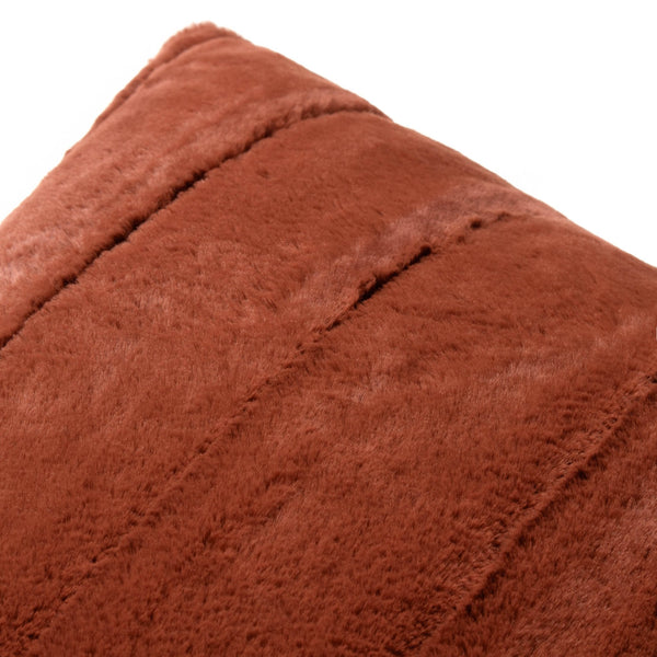 Empress Feather Filled Cushion 45x45 Rust - Canwell Interiors Limited - Riva
