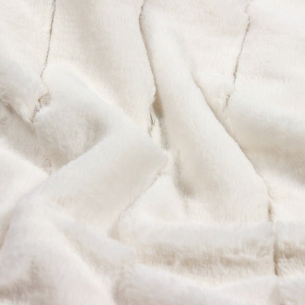 Empress Throw 130x180 Cream - Canwell Interiors Limited - Riva