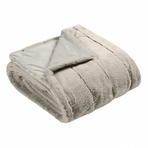 Empress Throw 130x180 Grey - Canwell Interiors Limited - Riva