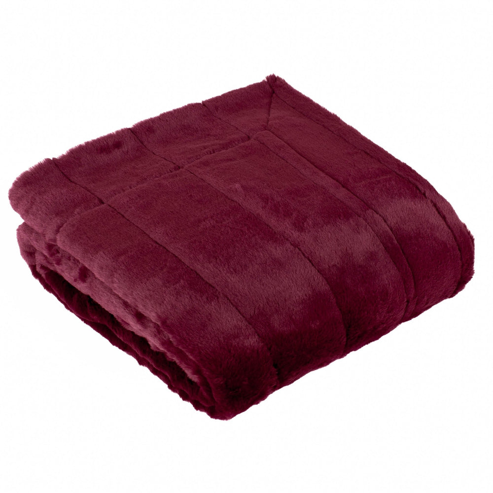Empress Throw 130x180 Ruby - Canwell Interiors Limited - Riva