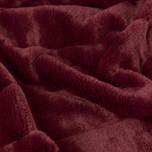Empress Throw 130x180 Ruby - Canwell Interiors Limited - Riva