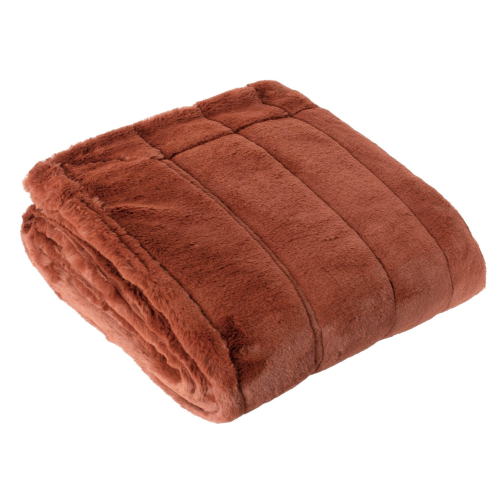 Empress Throw 130x180 Rust - Canwell Interiors Limited - Riva