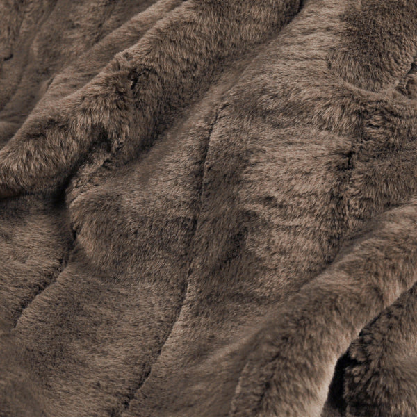 Empress Throw 130x180 Taupe - Canwell Interiors Limited - Riva