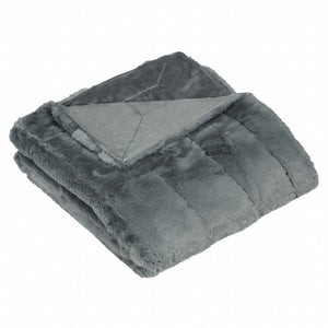 Empress Throw 140x200 Charcoal - XShowhome Limited - Riva
