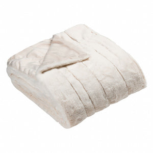 Empress Throw 140x200 Cream - Canwell Interiors Limited - Riva