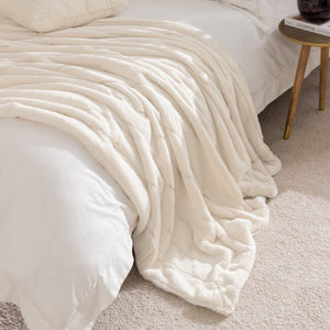 Empress Throw 140x200 Cream - Canwell Interiors Limited - Riva