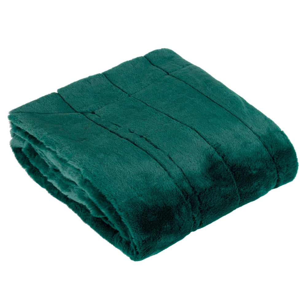 Empress Throw 140x200 Emerald - Canwell Interiors Limited - Riva