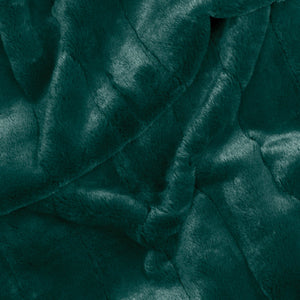 Empress Throw 140x200 Emerald - Canwell Interiors Limited - Riva