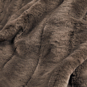 Empress Throw 140x200 Taupe - Canwell Interiors Limited - Riva