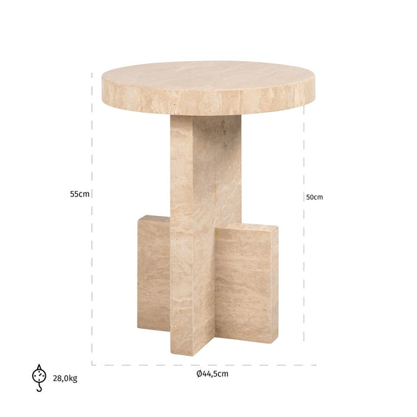 End table Alexander Jones beige (Biltmore) - Canwell Interiors Limited - Richmond