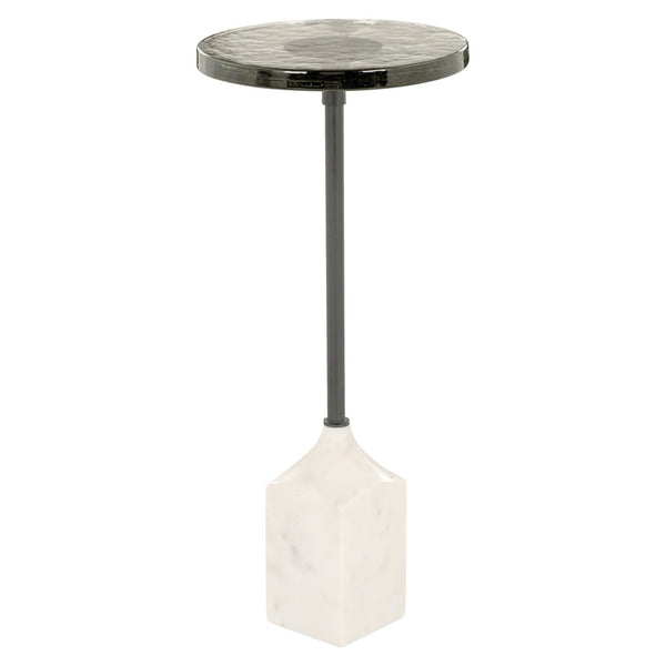 End table Aurora white 27Ø - Canwell Interiors Limited - Richmond