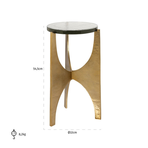 End table Avery gold - Canwell Interiors Limited - Richmond