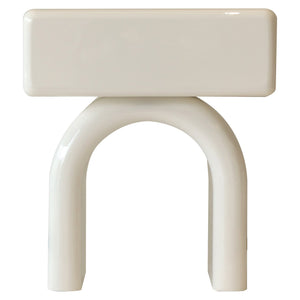 End table Bennet coconut milk 1 - drawer - Canwell Interiors Limited - Richmond