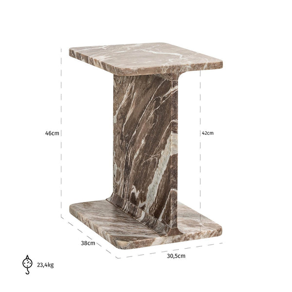 End Table Benson (brown) - Canwell Interiors Limited - Richmond