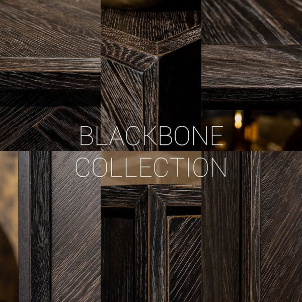 End Table Blackbone Brass (black Rustic) - Canwell Interiors Limited - Richmond