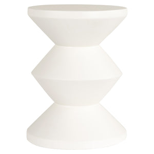 End table Bloomstone white 35Ø - Canwell Interiors Limited - Richmond
