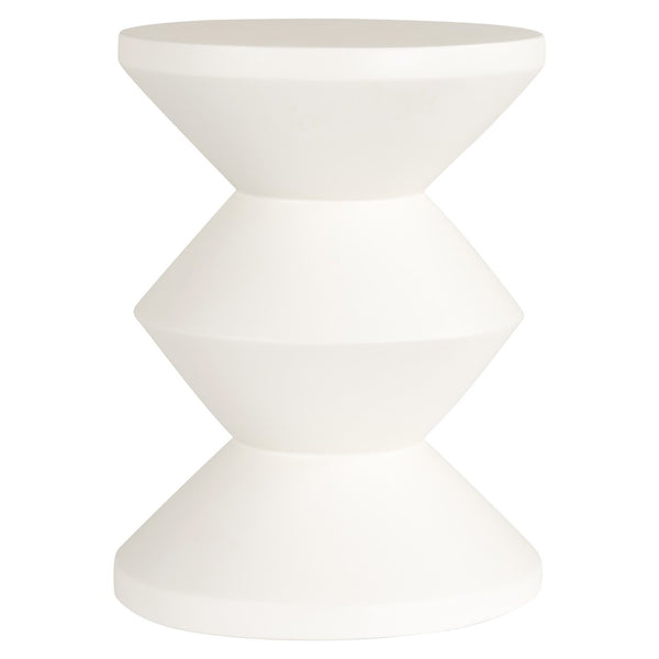 End table Bloomstone white 35Ø - Canwell Interiors Limited - Richmond
