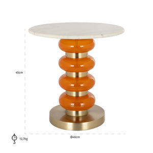 End table Boann orange - Canwell Interiors Limited - Richmond