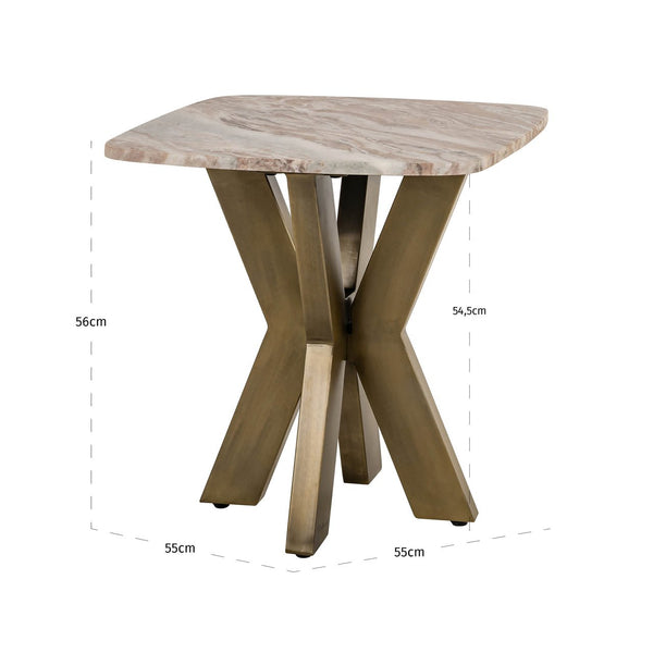 End Table Bottega Blush Beige - XShowhome Limited - Richmond