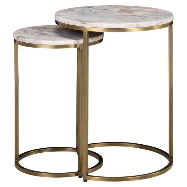End table Bottega Blush beige (Set of 2) - Canwell Interiors Limited - Richmond