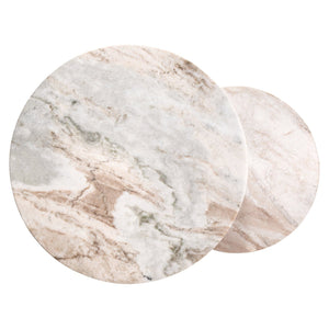 End table Bottega Blush beige (Set of 2) - Canwell Interiors Limited - Richmond